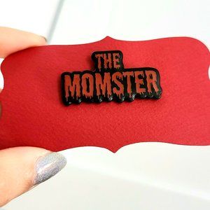 The Momster Enamel Pin - Halloween, Spooky, Horror